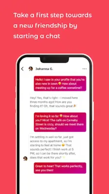 gofrendly - Meet new friends android App screenshot 1
